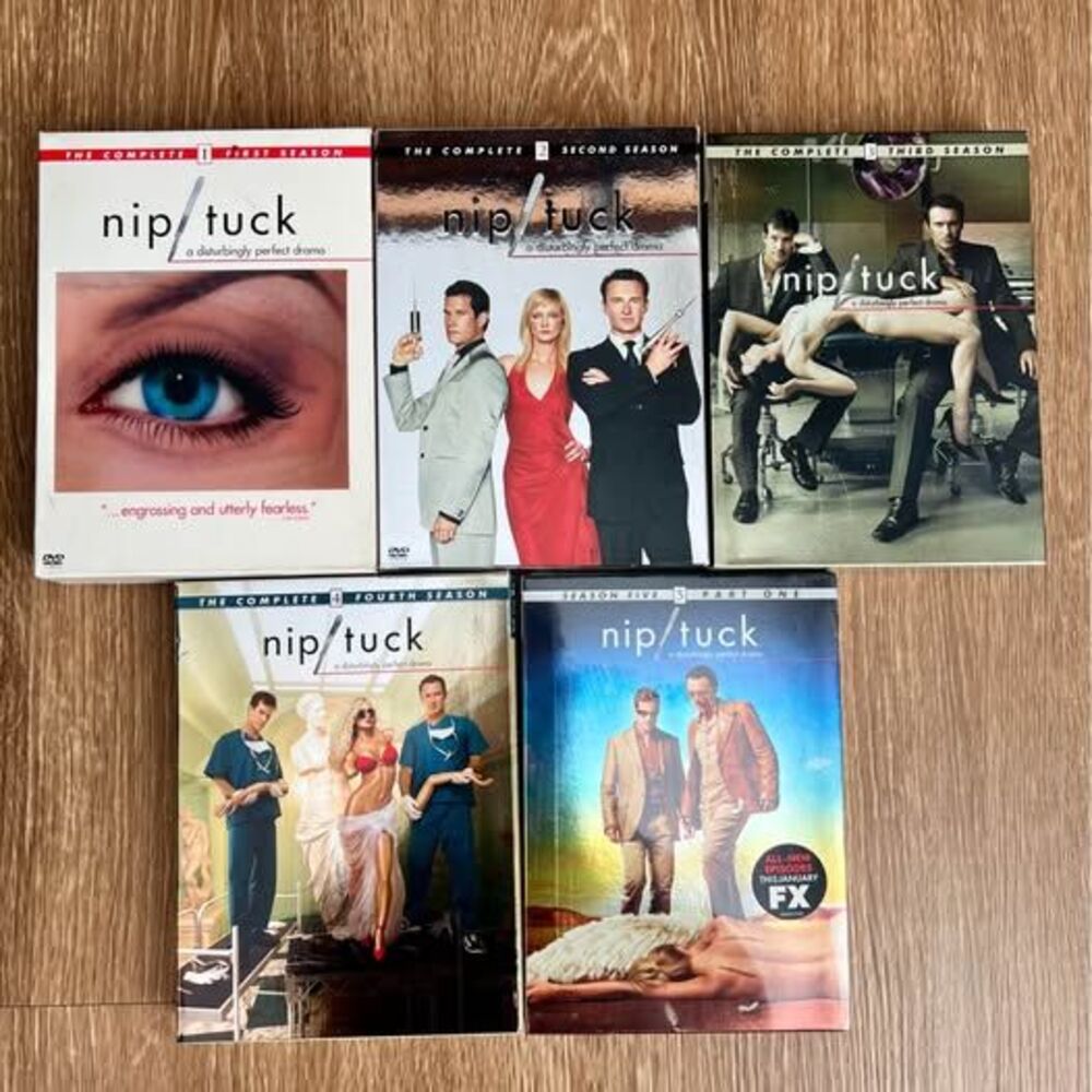 Nip/Tuck DVD Collection Seasons 1-4 and Season 5 Part 1